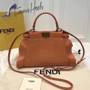 Fendi Peekaboo ruffled Handbag